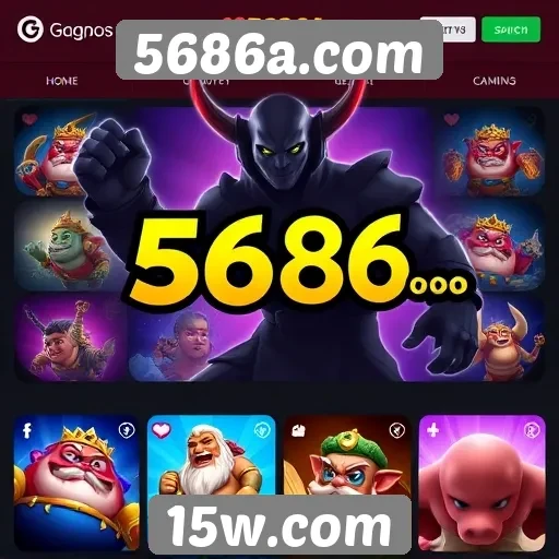 Explorando a variedade de jogos disponíveis em 5686a.com
