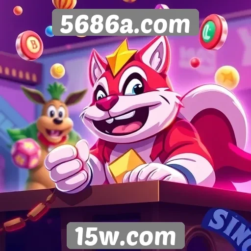 Jogo online em destaque no site 5686a.com